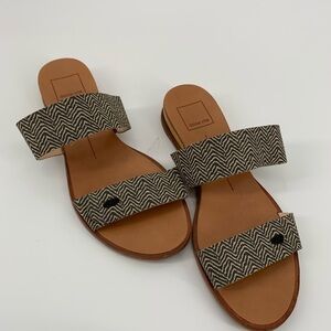 Dolce Vita Zebra Pris Wedge Slide Sandal Size 6